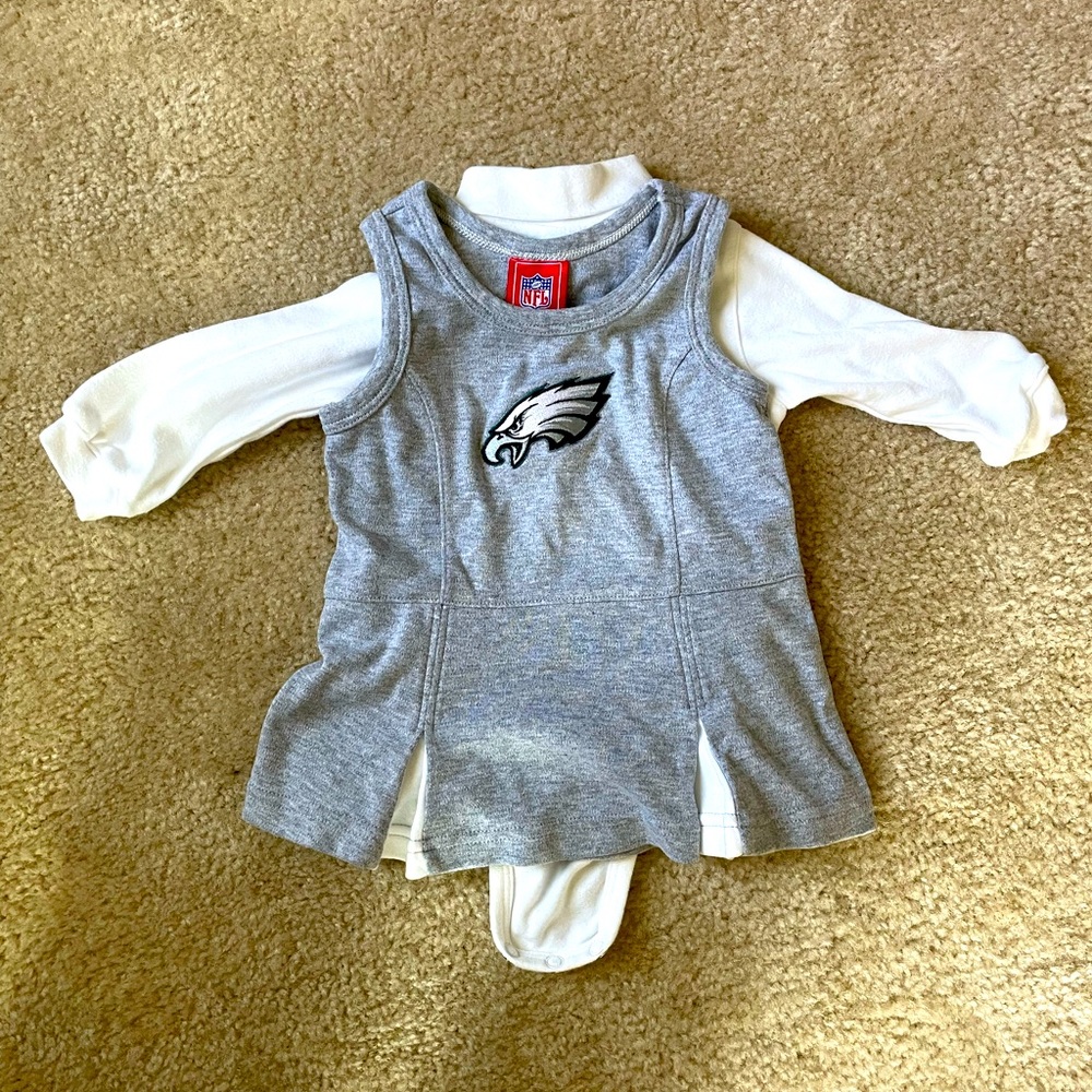 Philadelphia Eagles Cheerleading Outfit 6-9 months NFL